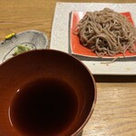 めしや漠 - 〆の十割ソバ