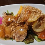 チャイナバル　BIGUP！ - 鶏唐のレモンソース