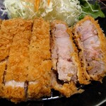 とんかつと和食の店 長八 - 上ロースカツ定食