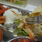 RAJ - シークカバブ・パパド＆サラダ・タンドリーブラウン喰らう