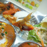 RAJ - シークカバブ・パパド＆サラダ・タンドリーブラウン喰らう