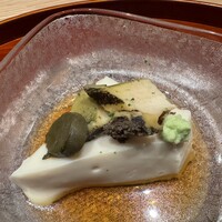 筒井 清寂 - 三重県の天然鮑　胡麻豆腐