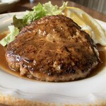 レストラン・エスカルゴ - ジャンボハンバーグ定食