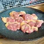 ろばたやき山ろく - ハツ塩焼き