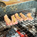 ろばたやき山ろく - せせり塩焼き