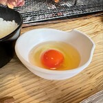 ろばたやき山ろく - 特選生卵 太陽卵