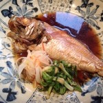 上越やすだ 恵比寿店 - 白身のとろ：のどぐろの煮つけ