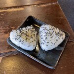 白馬童子 - ランチタイムサービスのおにぎり♪