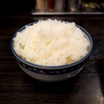 錦糸町中華そば さん式 - 白めし（大）