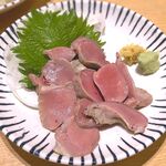 Taishu Shokudo Tengu Dai Hall Ueno ekimae ten - Sunagimo Sashimi, JPY 390 – June 14, 2024