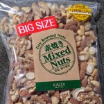 カルディコーヒーファーム - 料理写真:ミックスナッツ　大袋　600g