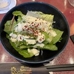 神戸牛ステーキ&カフェ ノーブルウルス 三宮店 - ランチサラダ