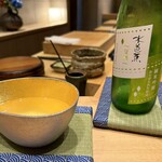 鮨 匠海 - 水芭蕉 夏酒 純米吟醸おりがらみ・群馬 永井酒造