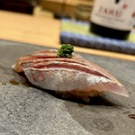 鮨 匠海 - 鯵（鹿児島 出水）