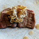 東京焼肉 黒木 - 黒木の葱上タン塩