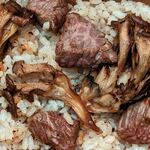 東京焼肉 黒木 - お持ち帰りした和牛＆トリュフの土鍋御飯