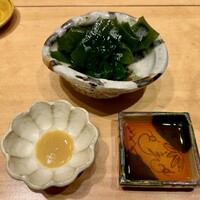 鮨 匠海 - 三陸産のわかめ