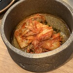 炭火焼肉食道園 - おかわりの白菜キムチ