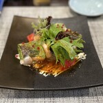 いち花 - 海老とアボカドの生春巻きは結構なボリュームがあるので、お腹いっぱいになります。2人でシェアされた方がいいかも。