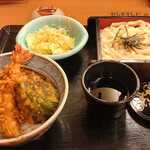 里味 - 料理写真:天丼 うどんセット