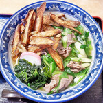 八百音 - ごぼう天うどん大盛