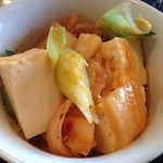 Sumibi Yakiniku Su-Pa-Horumon - 豆腐チゲのアップ