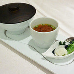 一味真 - 炊き込み御飯、みそ汁、香の物