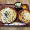 吉本製麺 嵐 - かつ丼とざるうどん、1,000円