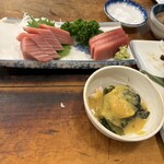 魚三酒場 - 本鮪中トロとぬた