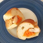 美加の台所 - シュリンプラペ 断面