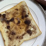 小さなパン小屋 一休 - 翌朝に、あんバタートーストで頂きました