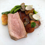 L'ORANGERIE - 仔牛、アスパラソバージュ