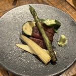 高知酒場103 - イチボ藁焼き