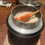 かに道楽 - 釜飯