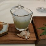 メゾン ド ミュゼ - メロンのガスパチョ、ラルドン添え