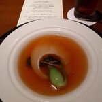 THE DINING シノワ唐紅花＆鉄板フレンチ蒔絵 - 