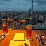 THE DINING シノワ唐紅花＆鉄板フレンチ蒔絵 - 