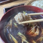 浅間 翁 - 鴨せいろのつくね