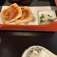 東京 芝 とうふ屋うかい - あげ田楽