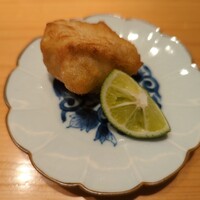 鮨 つぼみ - サゴシの揚げ物