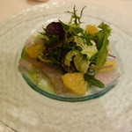 コチのカルパッチョ