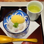 旬彩天 つちや - マンゴアイス・ココナッツミルク