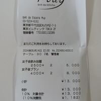 バル デ エスパーニャ ムイ 東京店 - 