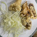 源蔵本店 - イカゲソ天