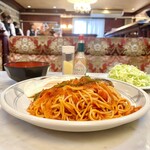 シルビア 西新井店 - ナポリタンサイド。結構なボリュームです