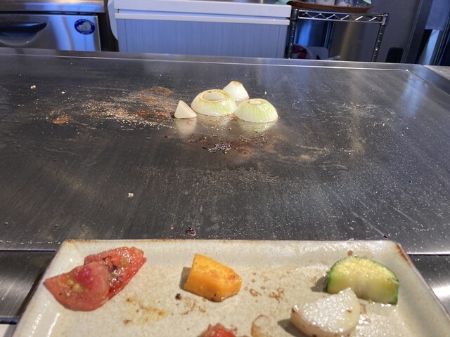 海鮮・ステーキ味里（MISATO） - 岩代清水（鉄板焼き）の写真