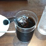 中国料理 天龍 - アイスコーヒー 杏仁豆腐