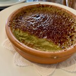 ディアログ - ピスタチオのクレームブリュレ　言うまでもなく美味しい。