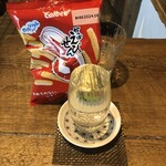 麹町いづみや しろ - カルビーかっぱえびせん ・百十郎 白炎 生原新酒 純米吟醸