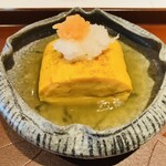 馳走 啐啄一十  - 【写真⑨】だし巻き卵、鼈甲餡かけ